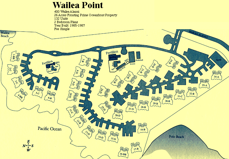 Wailea Point I II III, : Site Map
